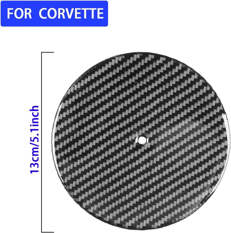 Edinstry 1PC Soft Black Carbon Fiber Engine Bay Side Panel Cover Trim for Corvette C8 2020-2024, Engine Compartment Decorative Sticker - Image 4